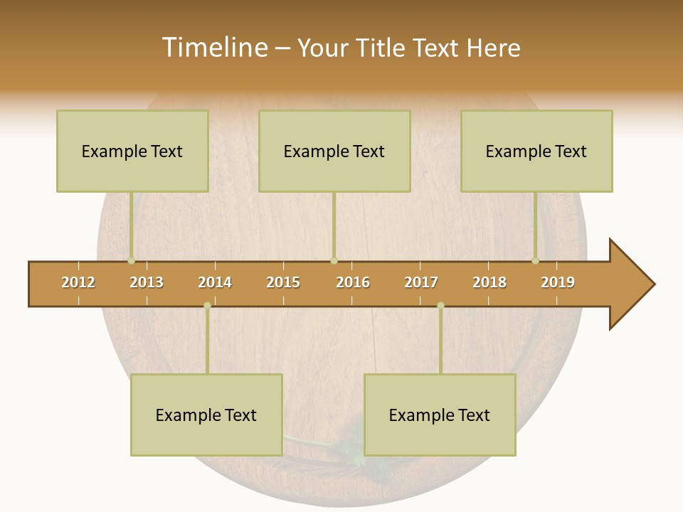 Herbs Assortment Wood PowerPoint Template