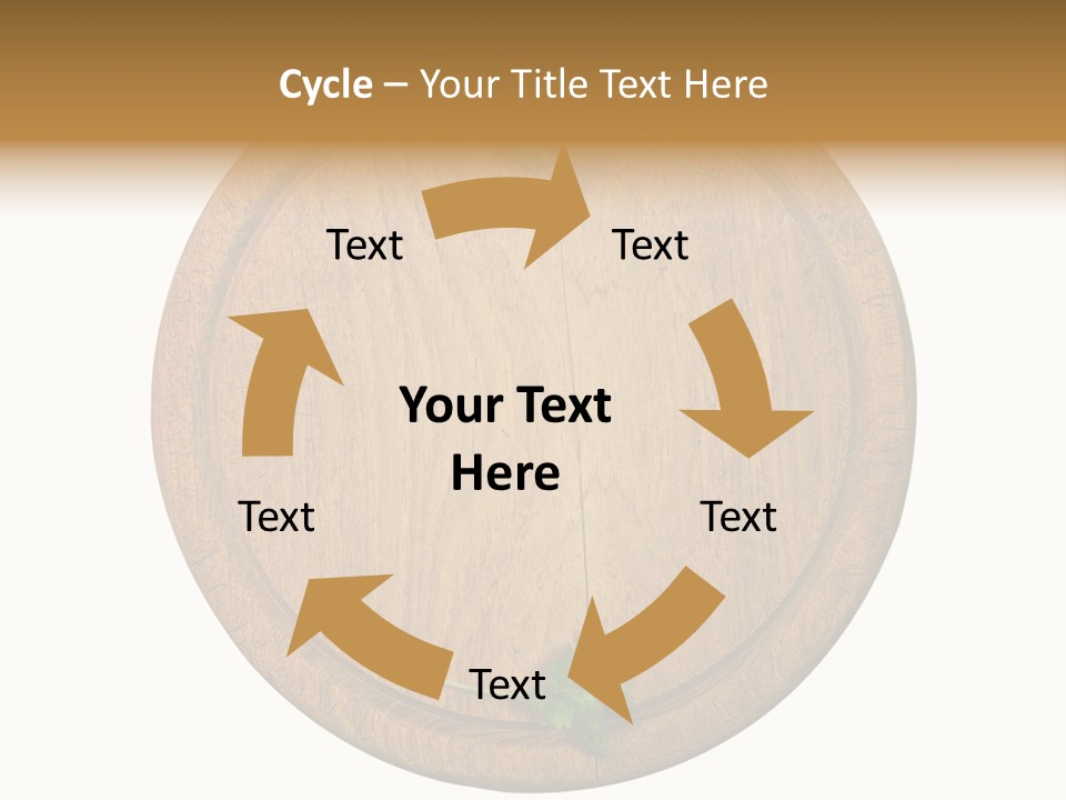 Herbs Assortment Wood PowerPoint Template