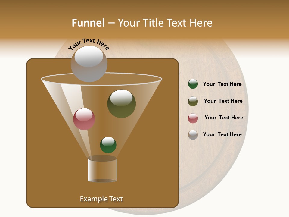 Herbs Assortment Wood PowerPoint Template