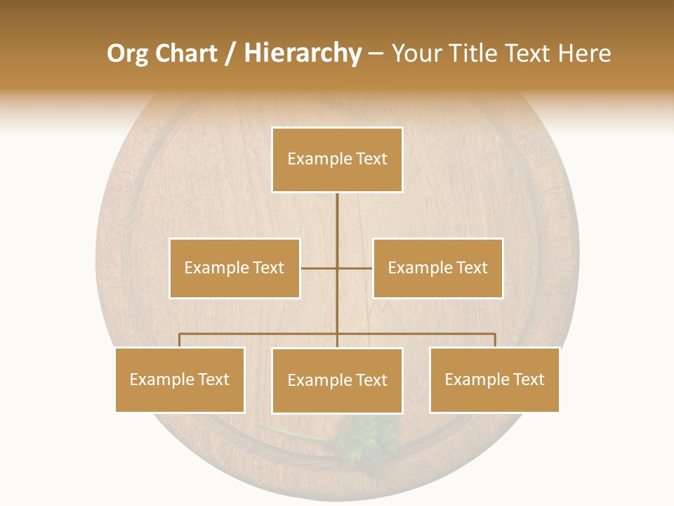 Herbs Assortment Wood PowerPoint Template