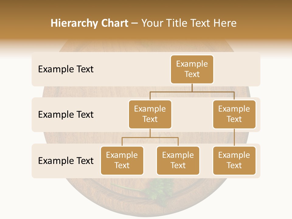 Herbs Assortment Wood PowerPoint Template