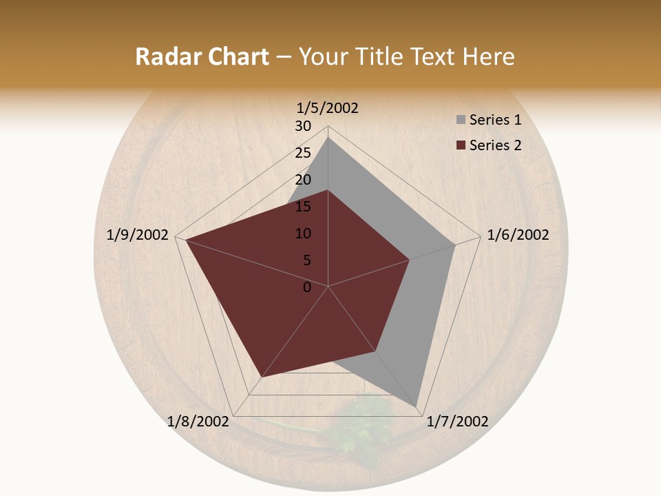 Herbs Assortment Wood PowerPoint Template