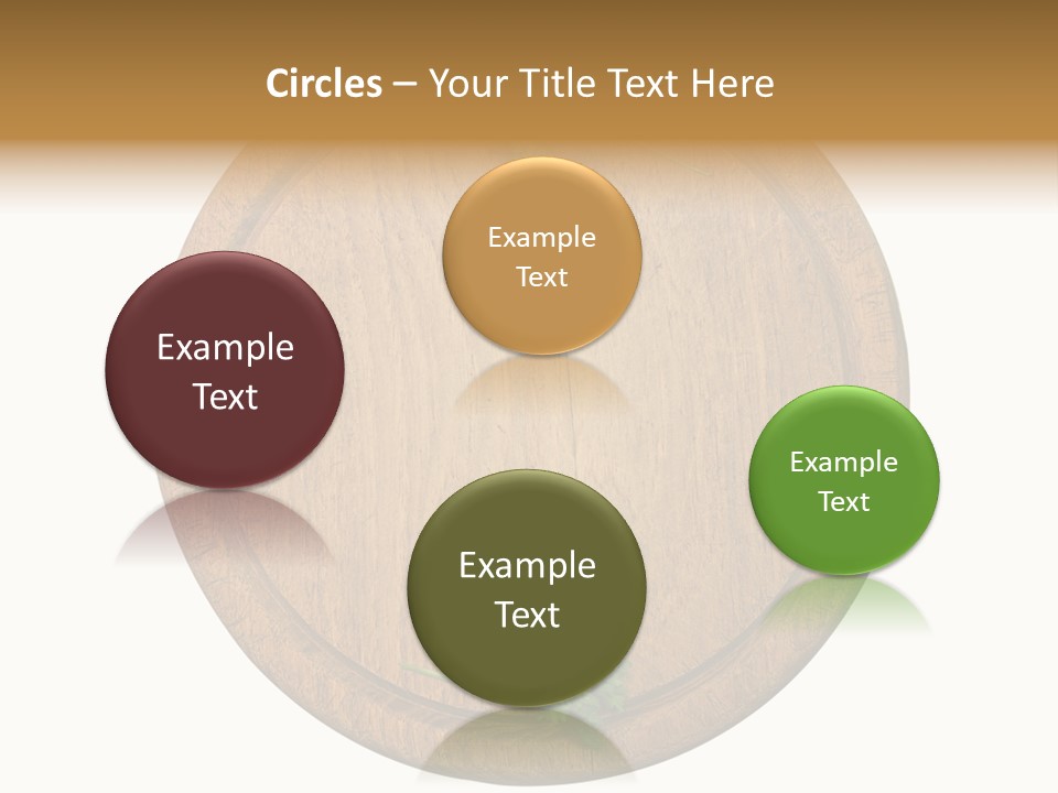 Herbs Assortment Wood PowerPoint Template