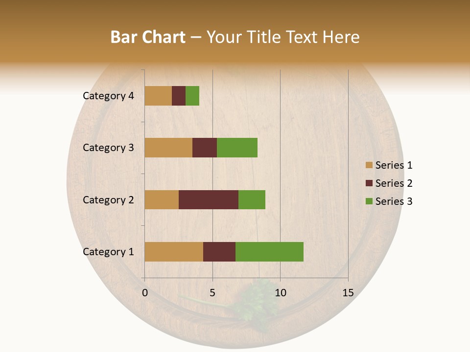 Herbs Assortment Wood PowerPoint Template