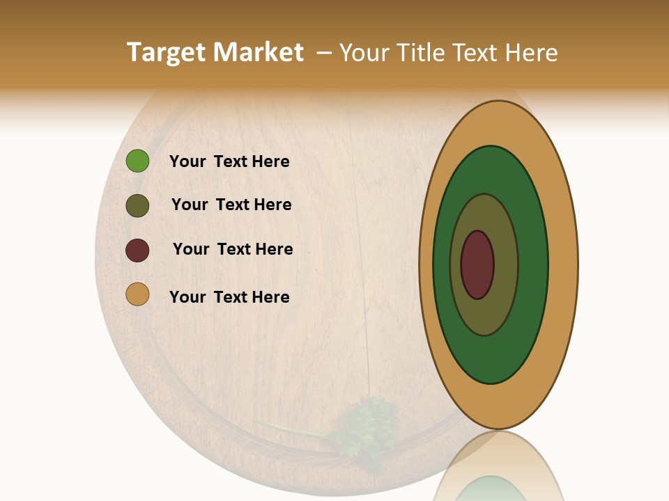 Herbs Assortment Wood PowerPoint Template