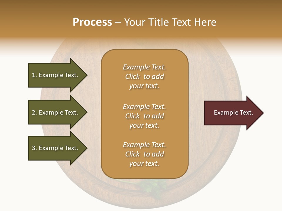 Herbs Assortment Wood PowerPoint Template