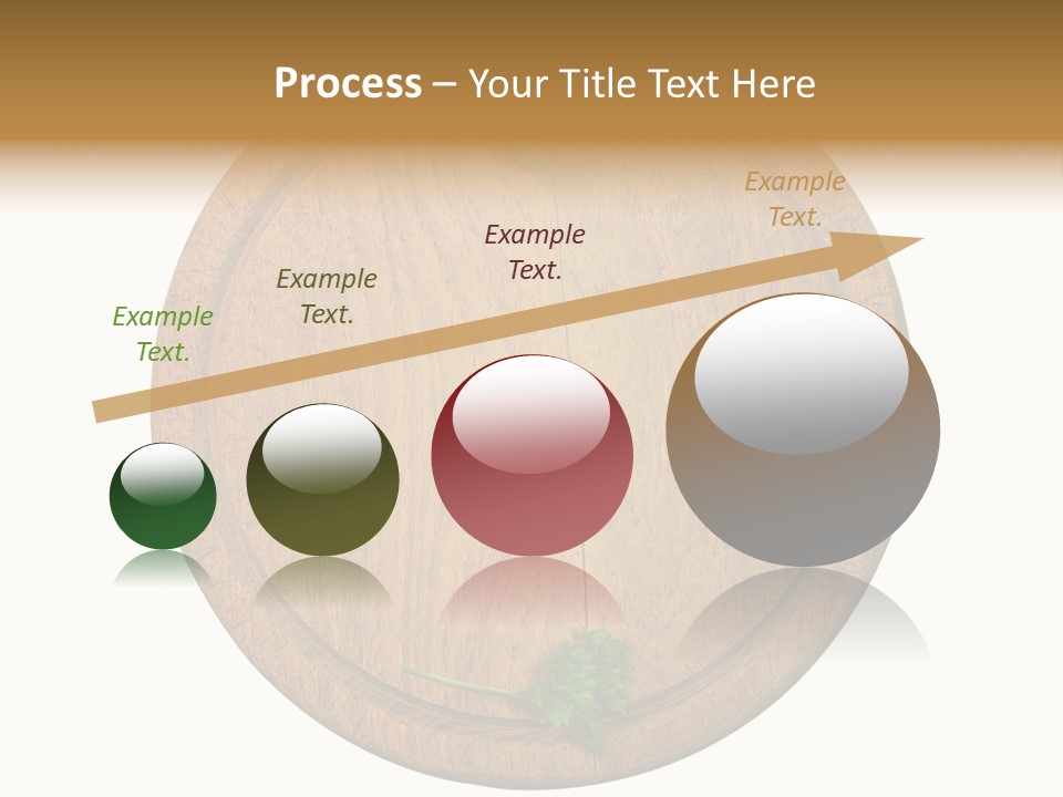 Herbs Assortment Wood PowerPoint Template