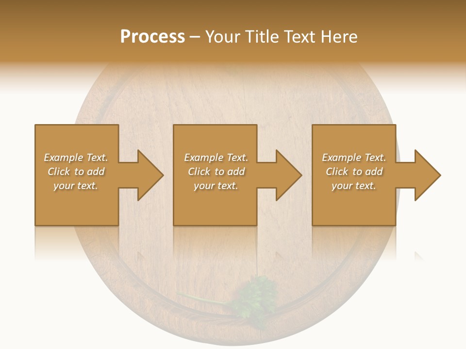 Herbs Assortment Wood PowerPoint Template