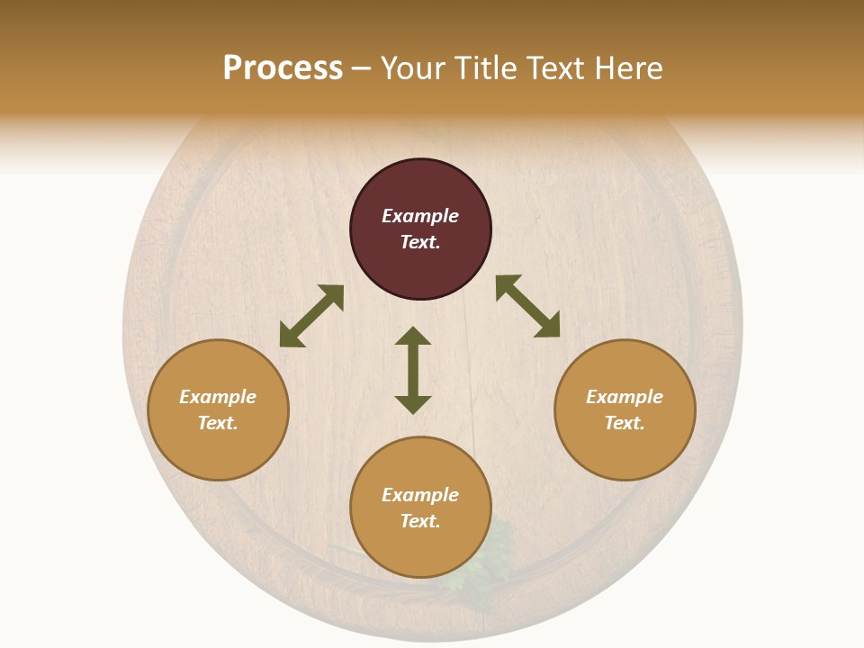Herbs Assortment Wood PowerPoint Template