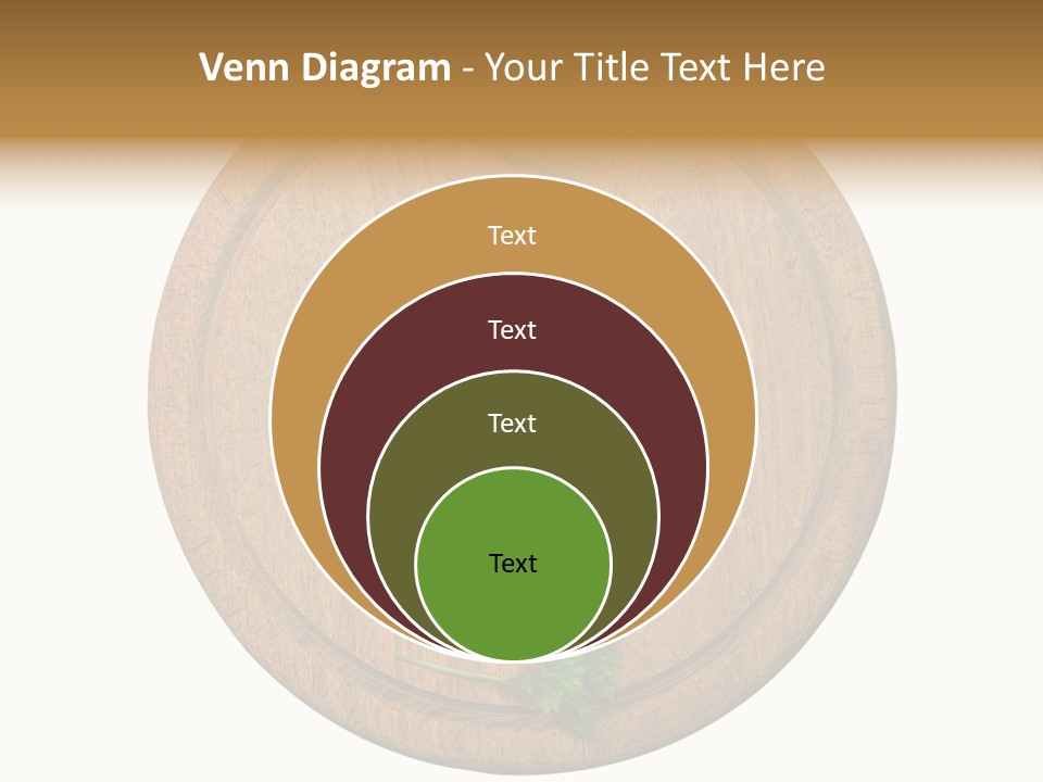 Herbs Assortment Wood PowerPoint Template