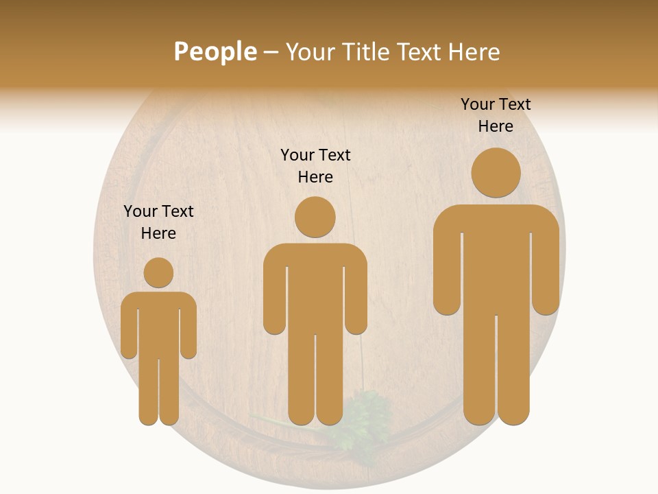 Herbs Assortment Wood PowerPoint Template