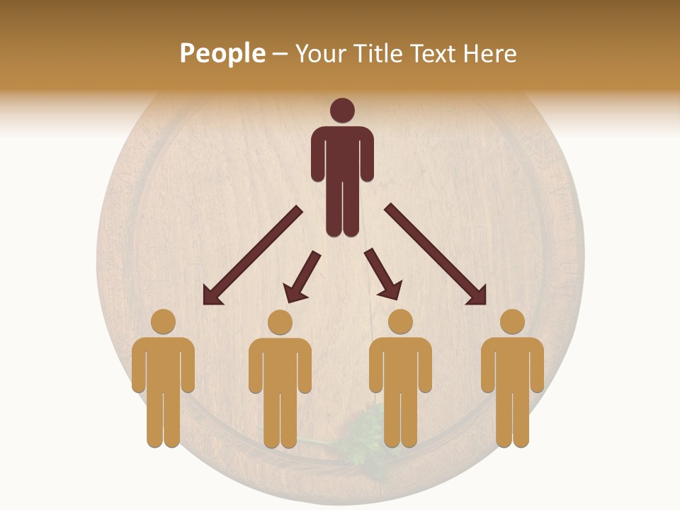 Herbs Assortment Wood PowerPoint Template