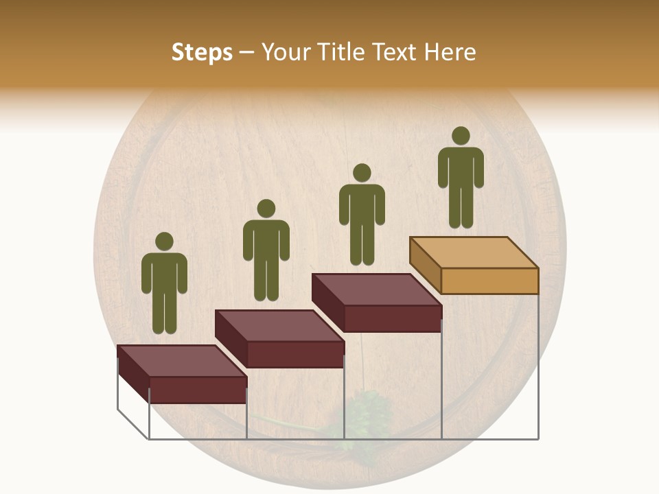 Herbs Assortment Wood PowerPoint Template