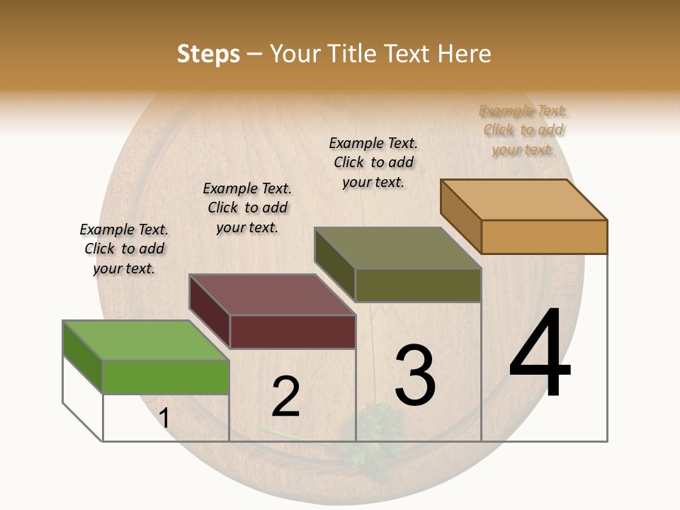Herbs Assortment Wood PowerPoint Template