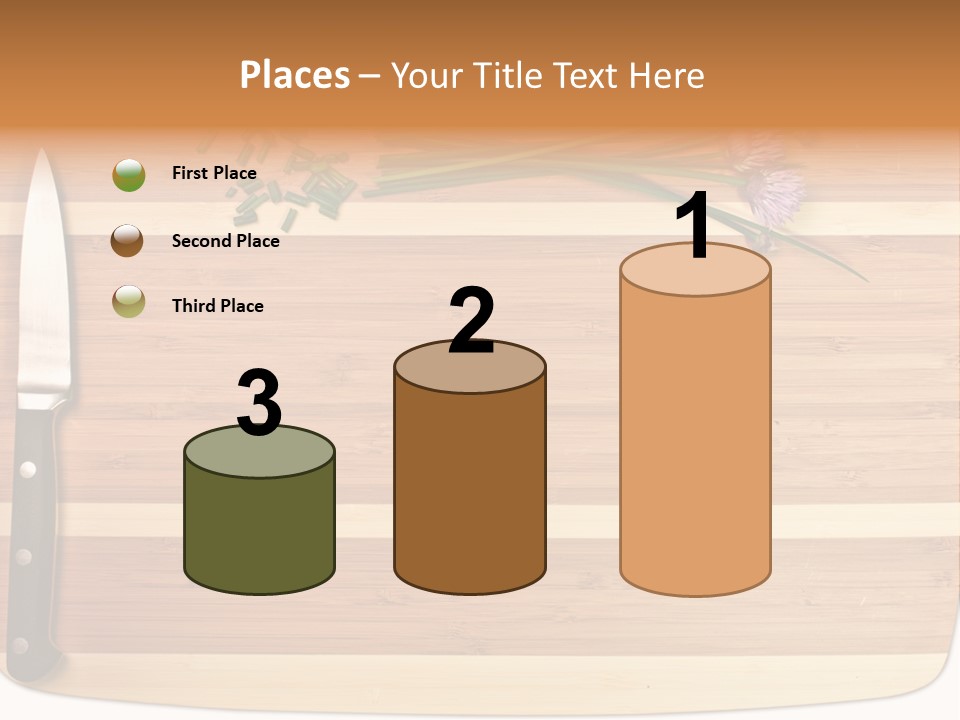 Herbs Hardwood Clean PowerPoint Template