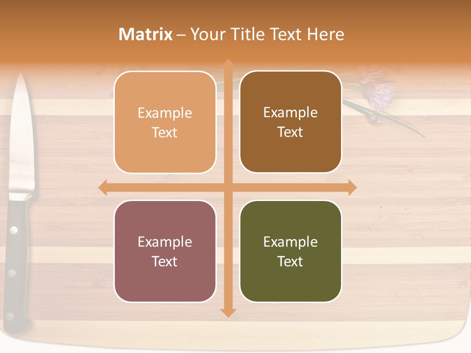 Herbs Hardwood Clean PowerPoint Template