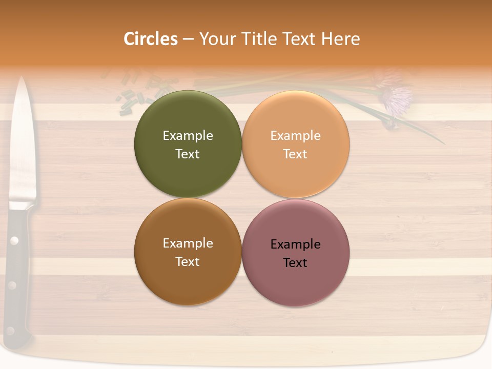 Herbs Hardwood Clean PowerPoint Template