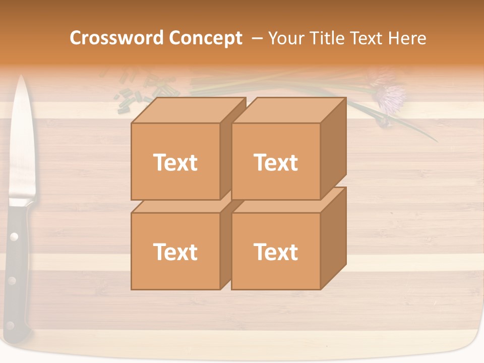 Herbs Hardwood Clean PowerPoint Template