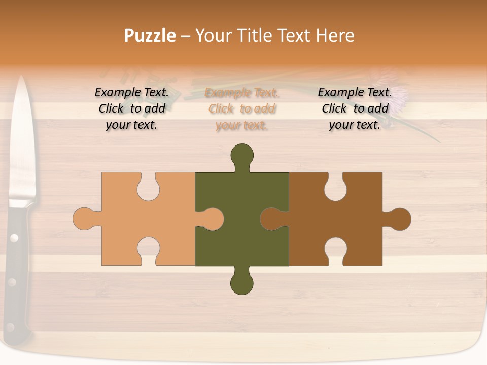 Herbs Hardwood Clean PowerPoint Template