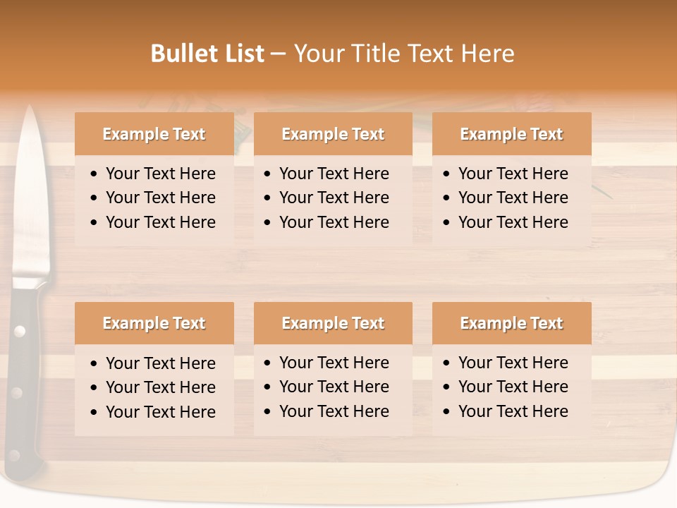 Herbs Hardwood Clean PowerPoint Template