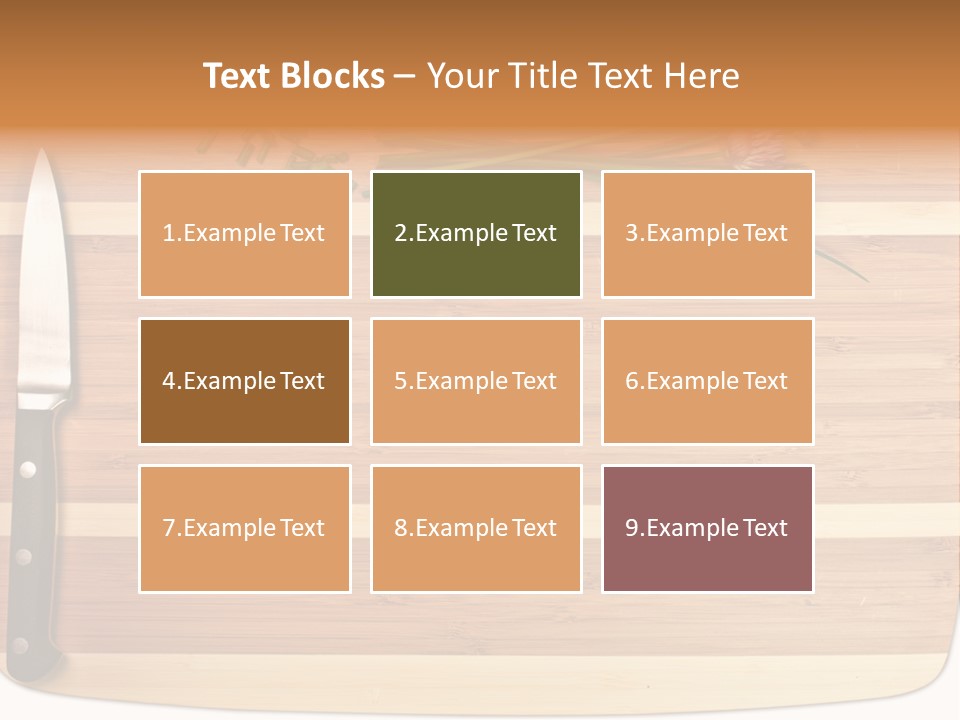 Herbs Hardwood Clean PowerPoint Template