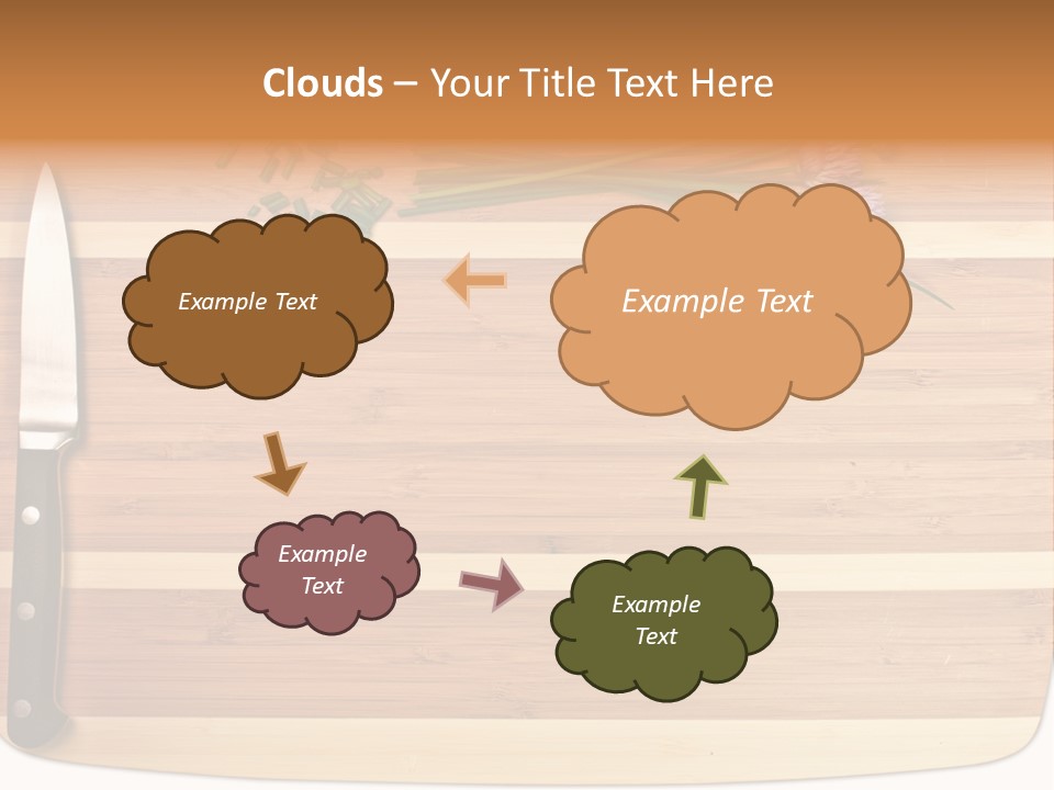 Herbs Hardwood Clean PowerPoint Template