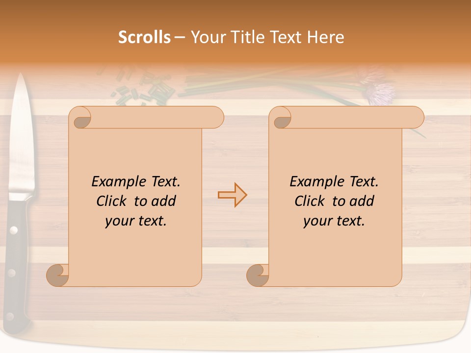 Herbs Hardwood Clean PowerPoint Template