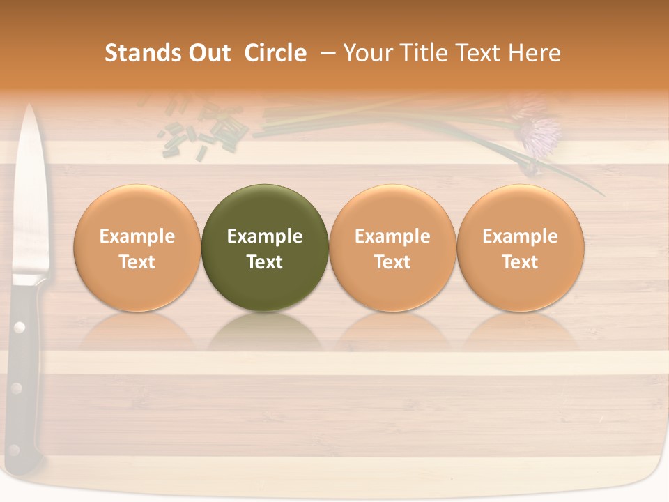 Herbs Hardwood Clean PowerPoint Template