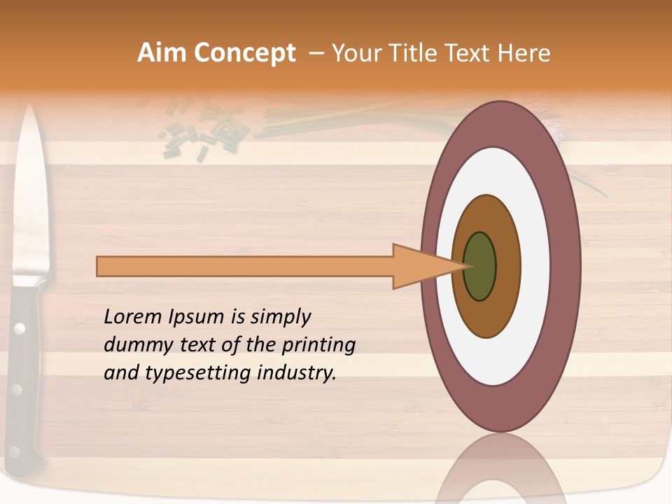 Herbs Hardwood Clean PowerPoint Template