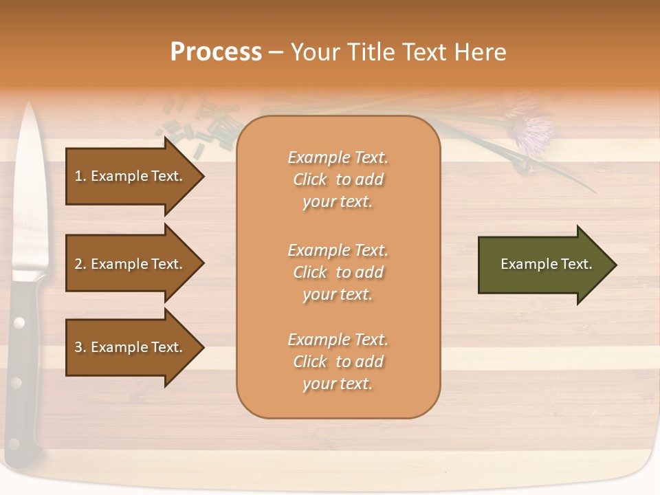 Herbs Hardwood Clean PowerPoint Template
