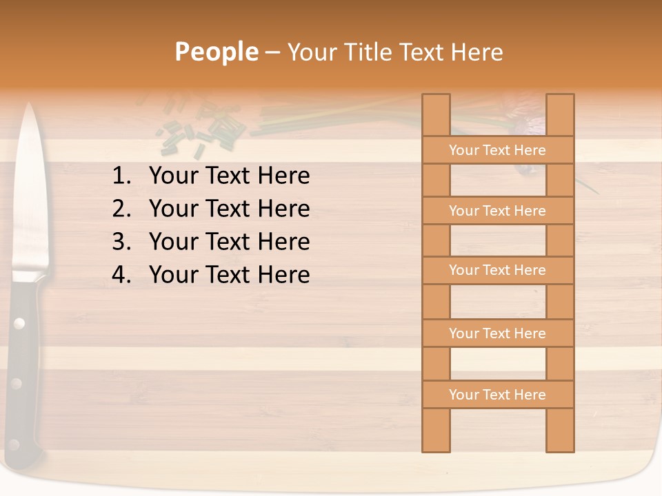 Herbs Hardwood Clean PowerPoint Template