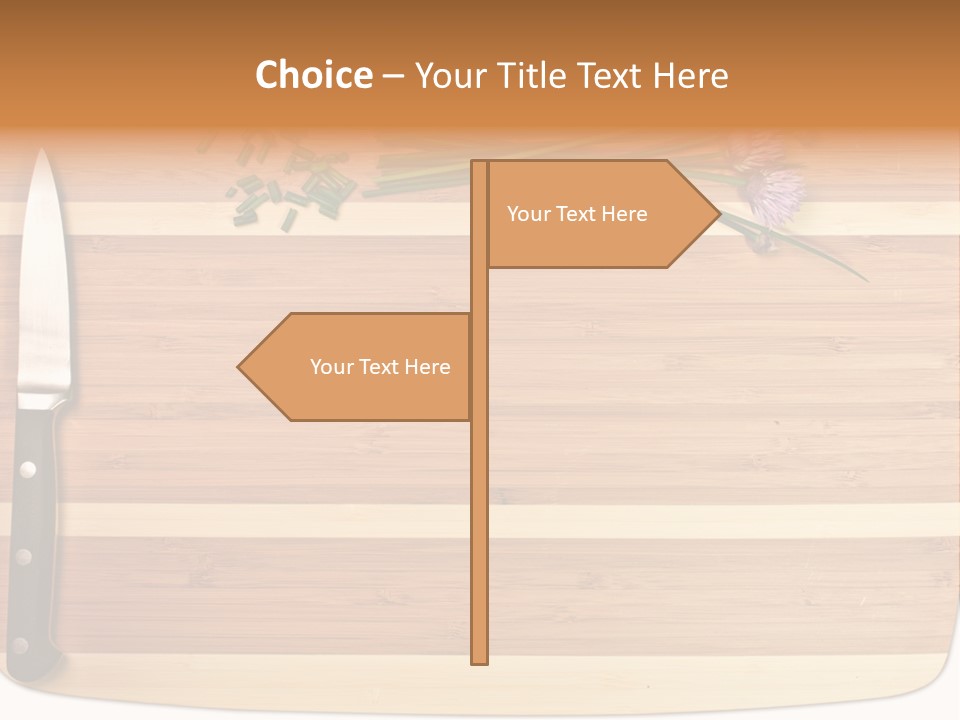 Herbs Hardwood Clean PowerPoint Template