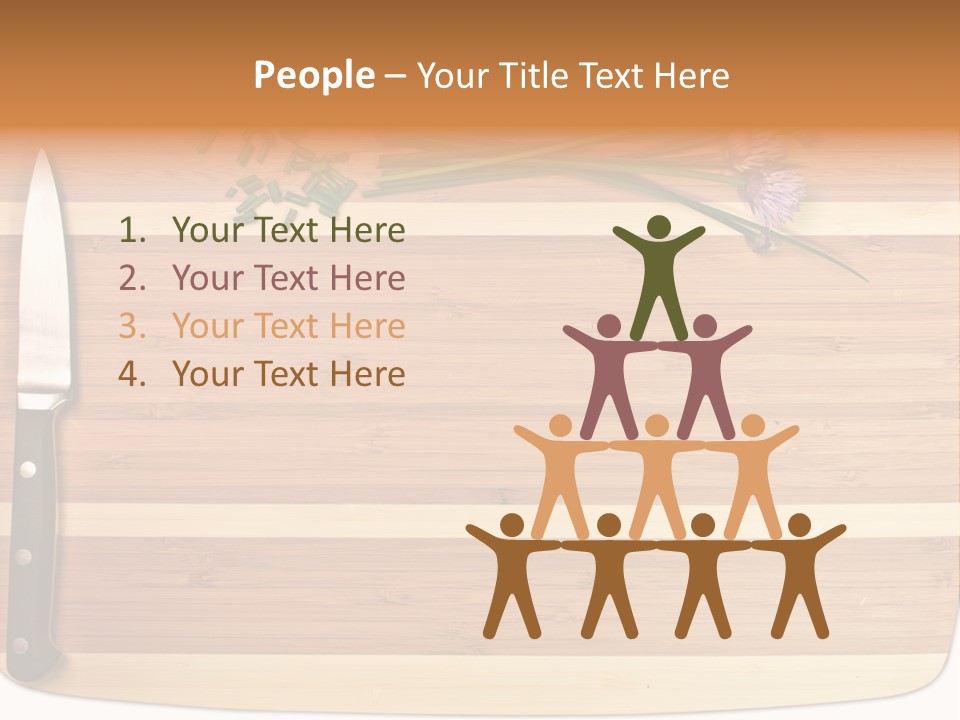 Herbs Hardwood Clean PowerPoint Template