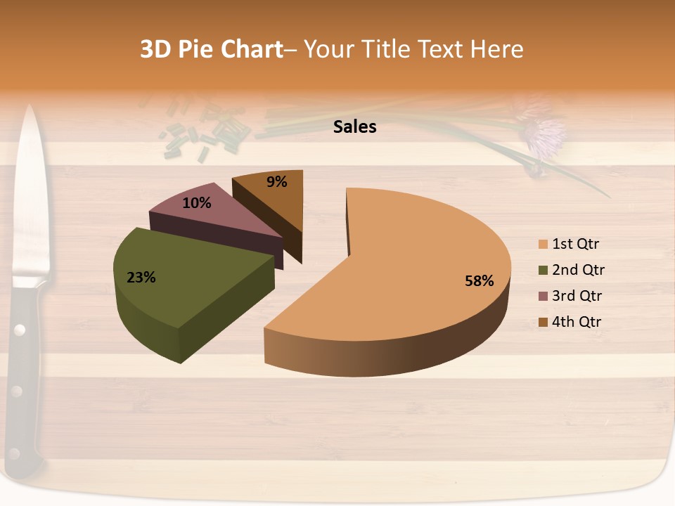 Herbs Hardwood Clean PowerPoint Template