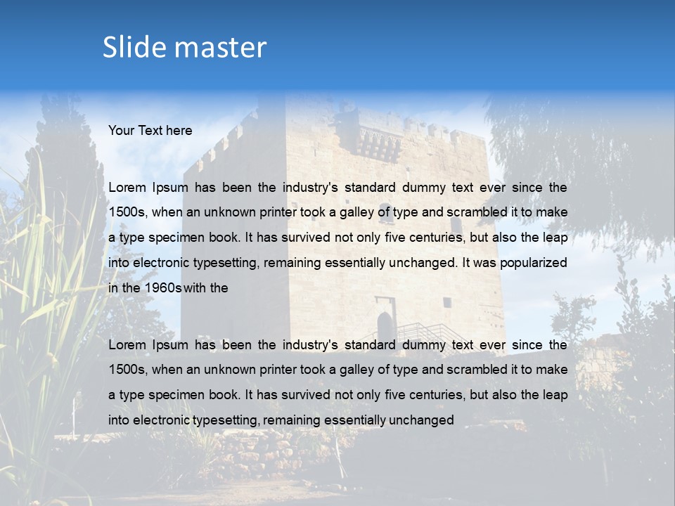 Flavor New Board PowerPoint Template