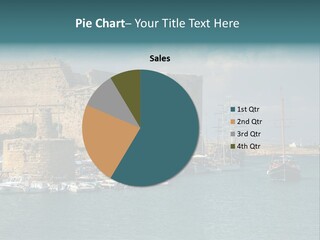 Isolated Knife Board PowerPoint Template