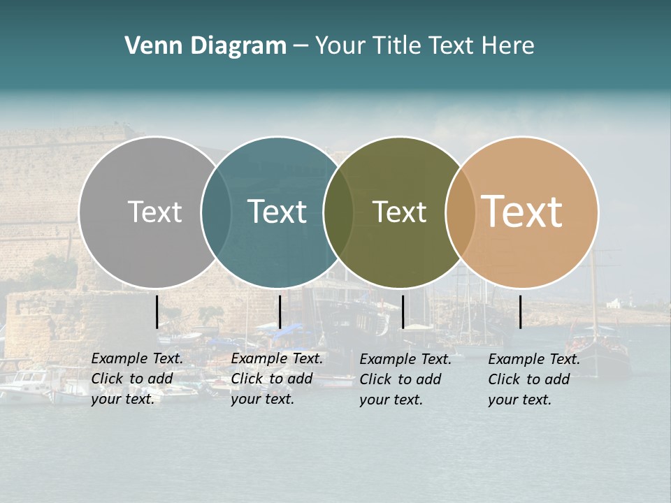 Isolated Knife Board PowerPoint Template