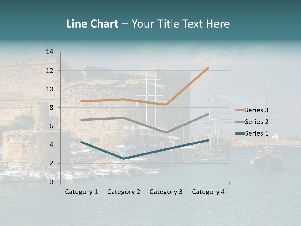 Isolated Knife Board PowerPoint Template