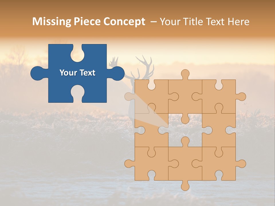 Purple Fog Moor PowerPoint Template