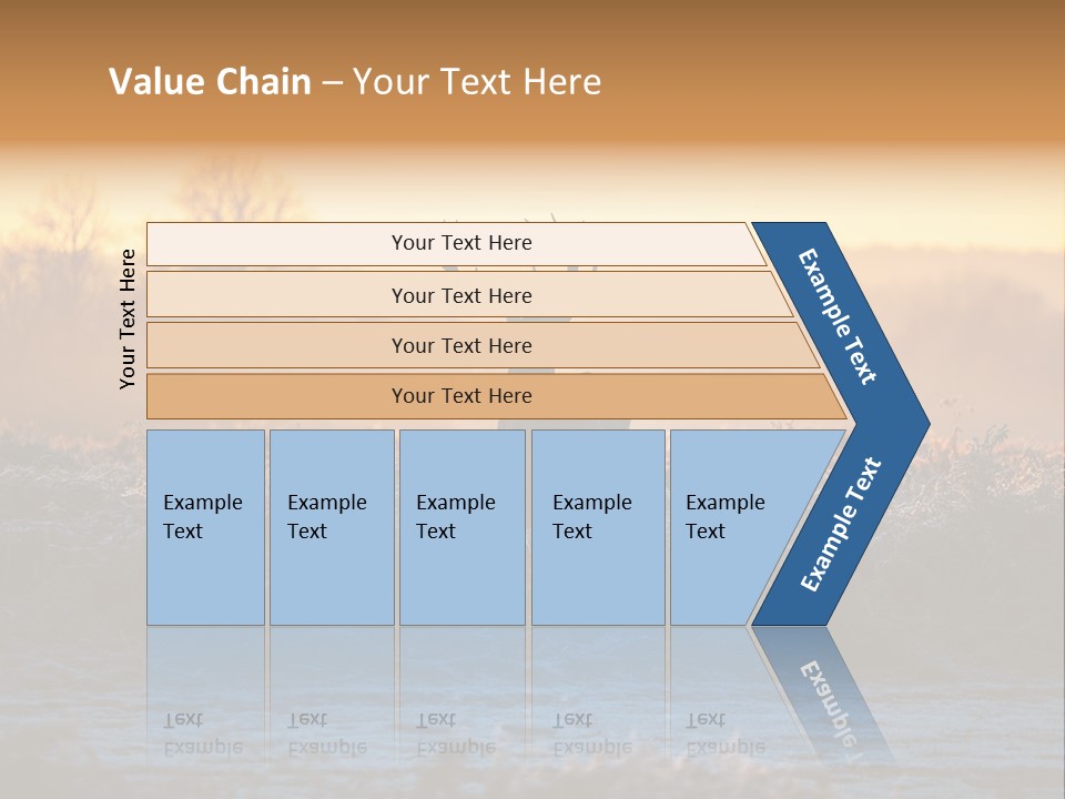 Purple Fog Moor PowerPoint Template