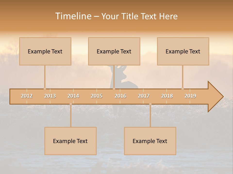 Purple Fog Moor PowerPoint Template