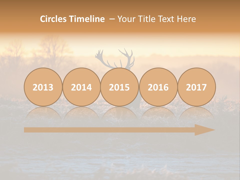 Purple Fog Moor PowerPoint Template