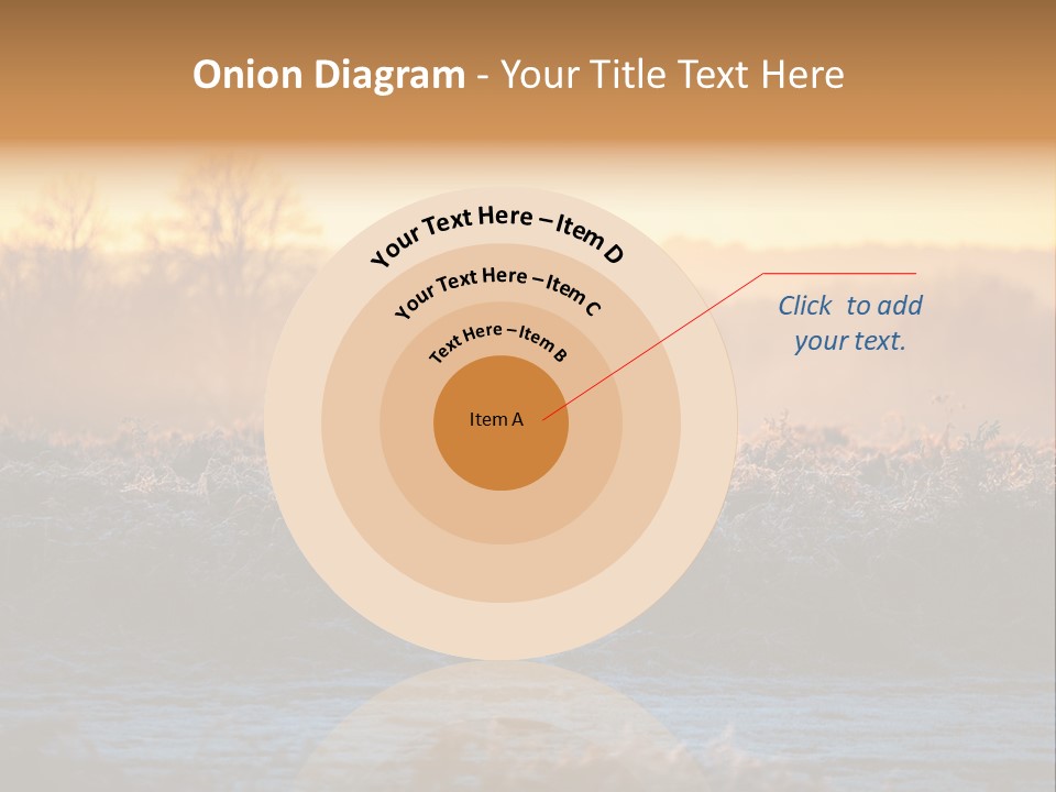 Purple Fog Moor PowerPoint Template