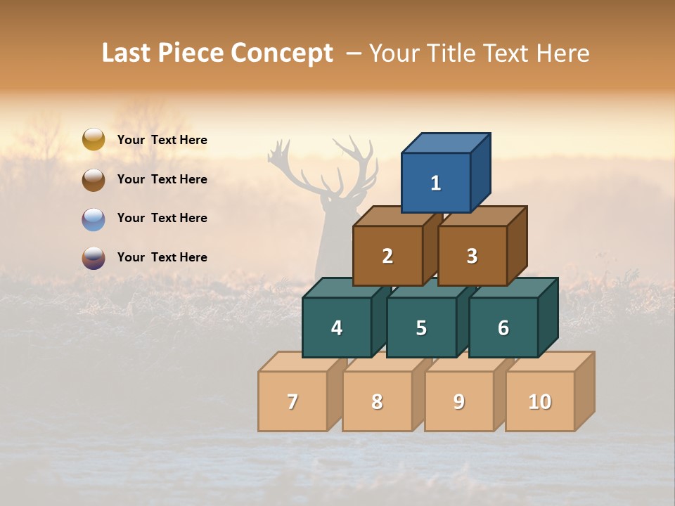 Purple Fog Moor PowerPoint Template