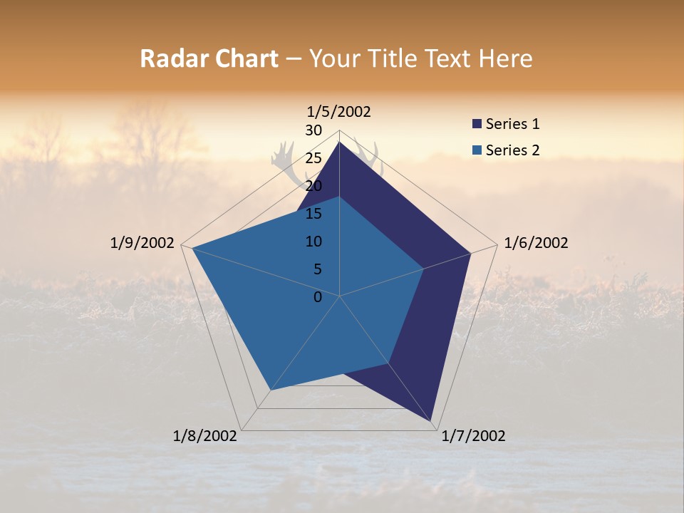 Purple Fog Moor PowerPoint Template