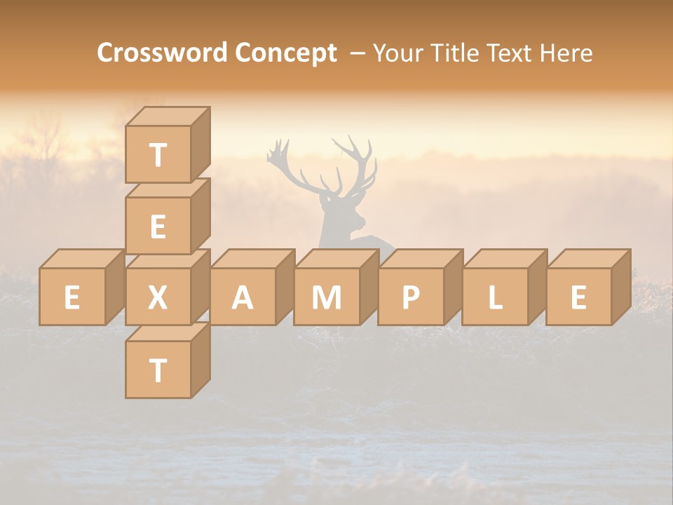 Purple Fog Moor PowerPoint Template