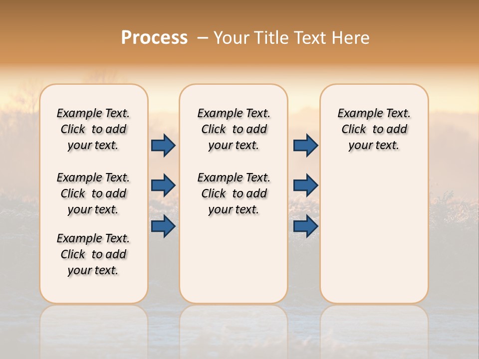 Purple Fog Moor PowerPoint Template