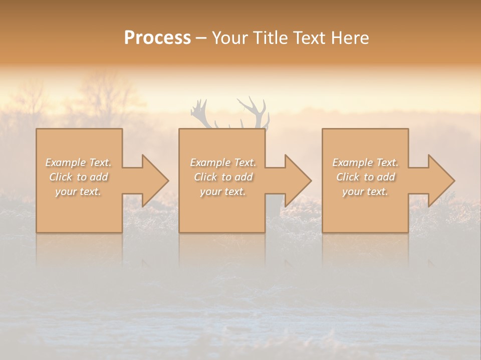 Purple Fog Moor PowerPoint Template