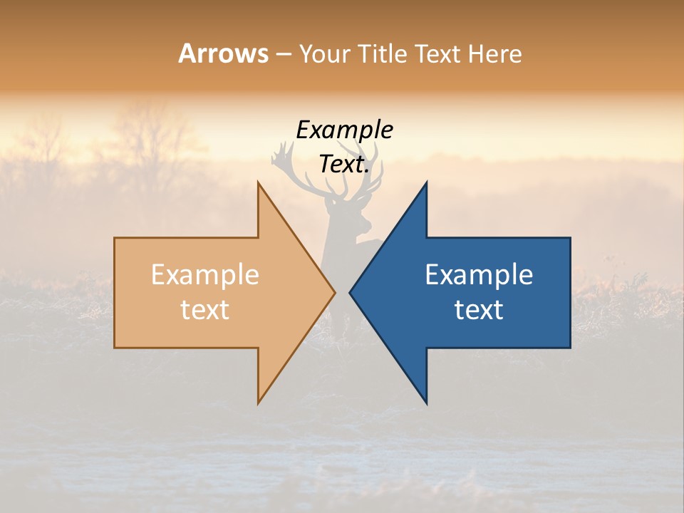 Purple Fog Moor PowerPoint Template