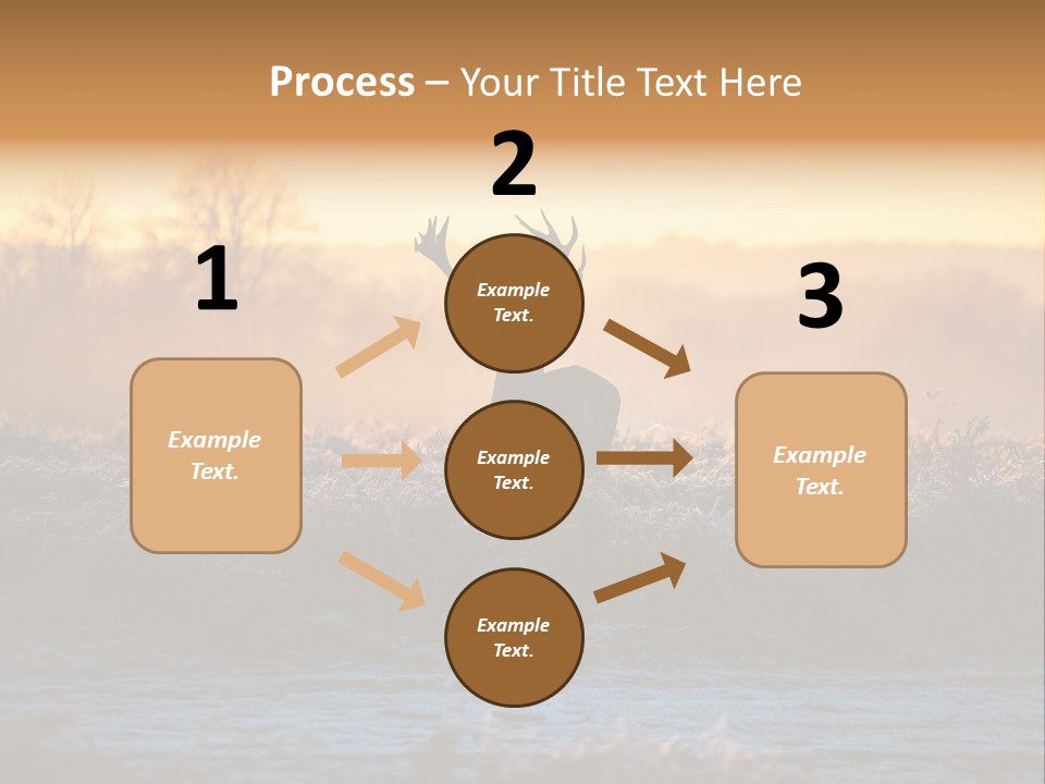 Purple Fog Moor PowerPoint Template